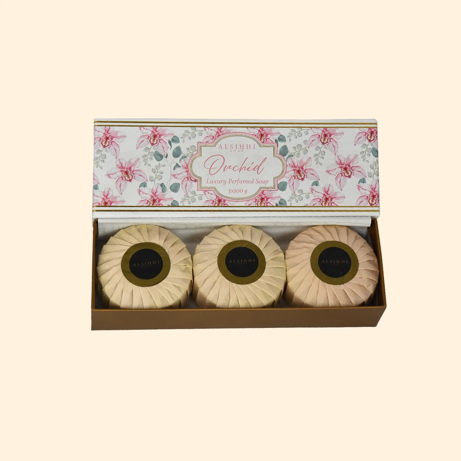 3x100gصابونة اوركيد