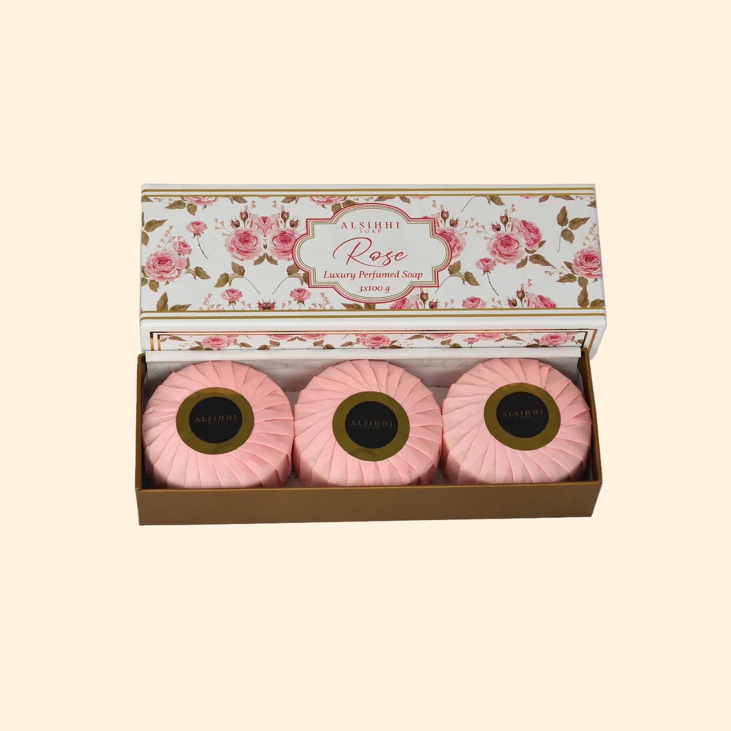 3x100gصابونة روز