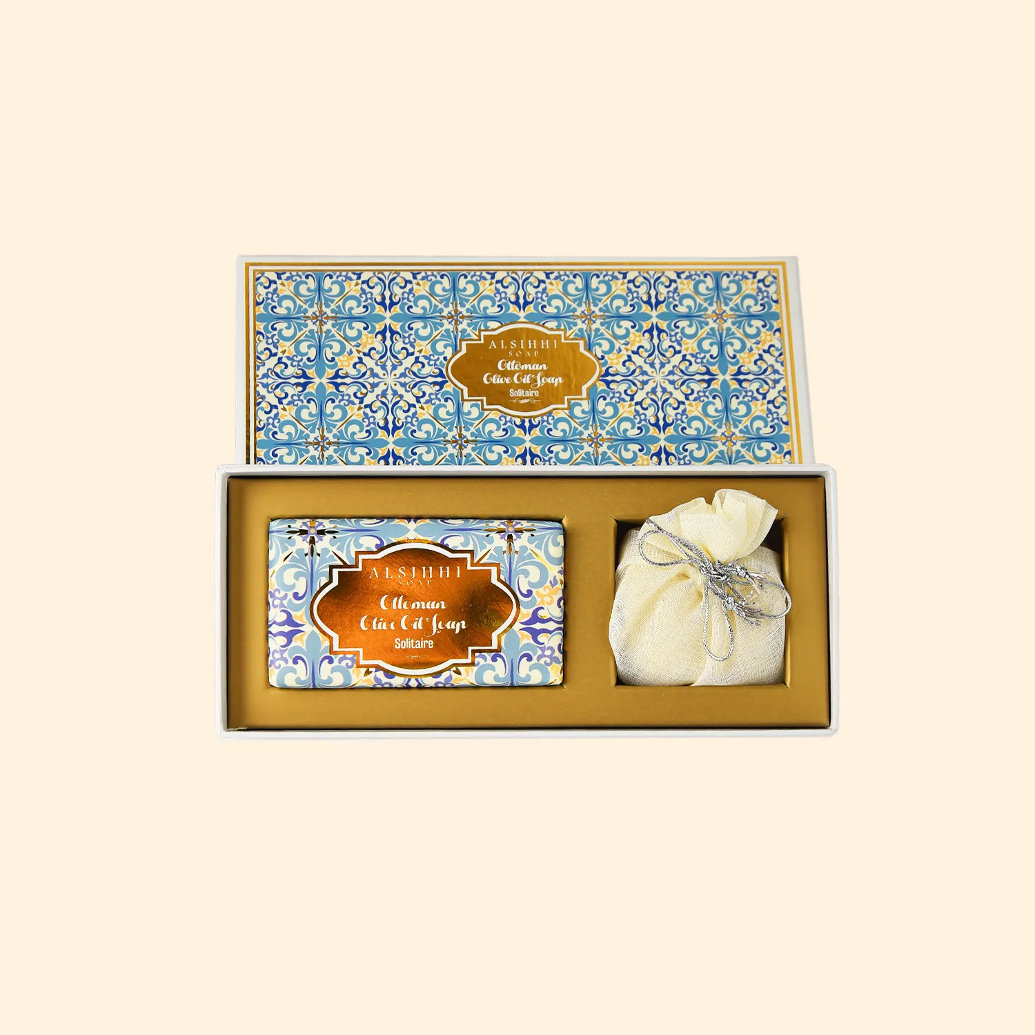 صابون سوليتير ( صابونة+ معطر )